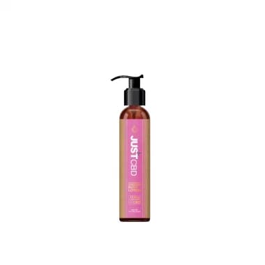 Lotion Corporelle au CBD - Fraise champagne - JUSTCBD 4oz-125 mg