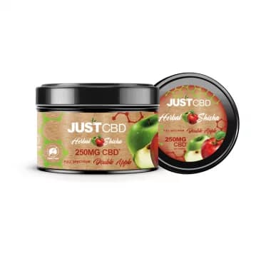Substitut de tabac pour chicha - Double pomme - JUSTCBD 500mg
