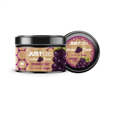 Substitut de tabac pour chicha - Raisin - JUSTCBD 500mg