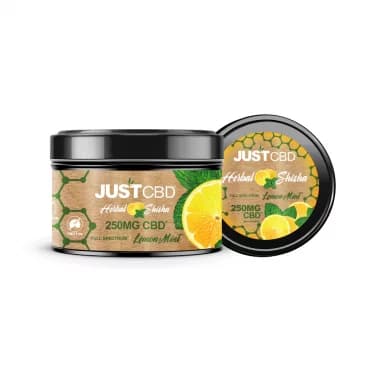 Substitut de tabac pour chicha - Citron menthe - JUSTCBD 500mg