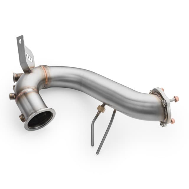Downpipe audi q5 3.0 tdi  heat shield
