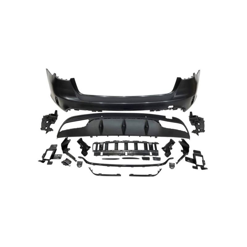 Pare-choc arrière mercedes w205 sw look c63