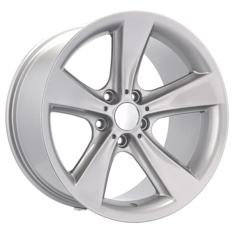 4 jantes 8.5 18 5x120 design bmw argent brillant