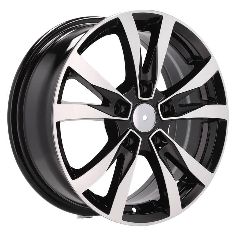 4 jantes 6.5 16 5x118 design opel noir brillant