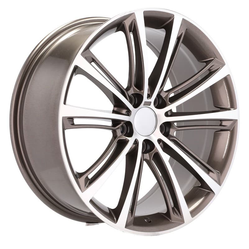 4 jantes 8.0 19 5x120 design bmw gris brillant