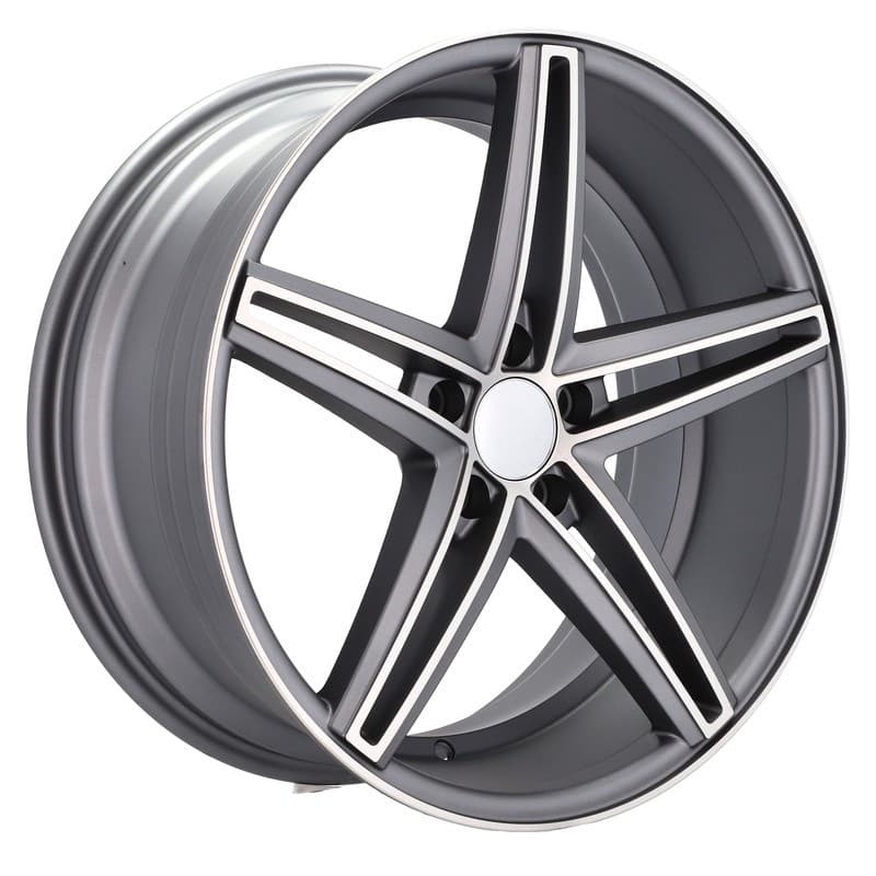 4 jantes 8.5 19 5x112 gris mat
