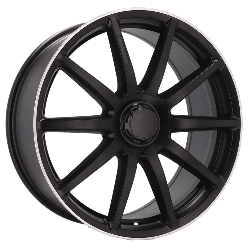 4 jantes 8.5 20 5x112 design mercedes noir mat