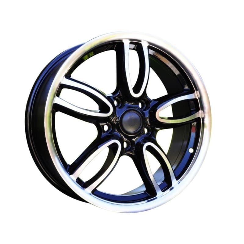 4 jantes 7.0 17 5x120 noir mat