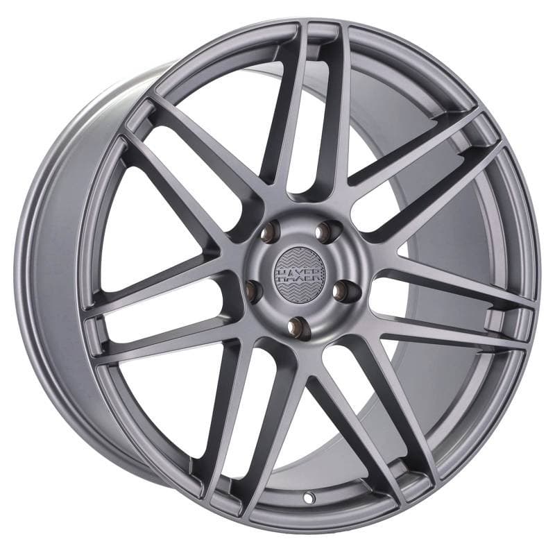 4 jantes 9.0 19 5x120 gris mat