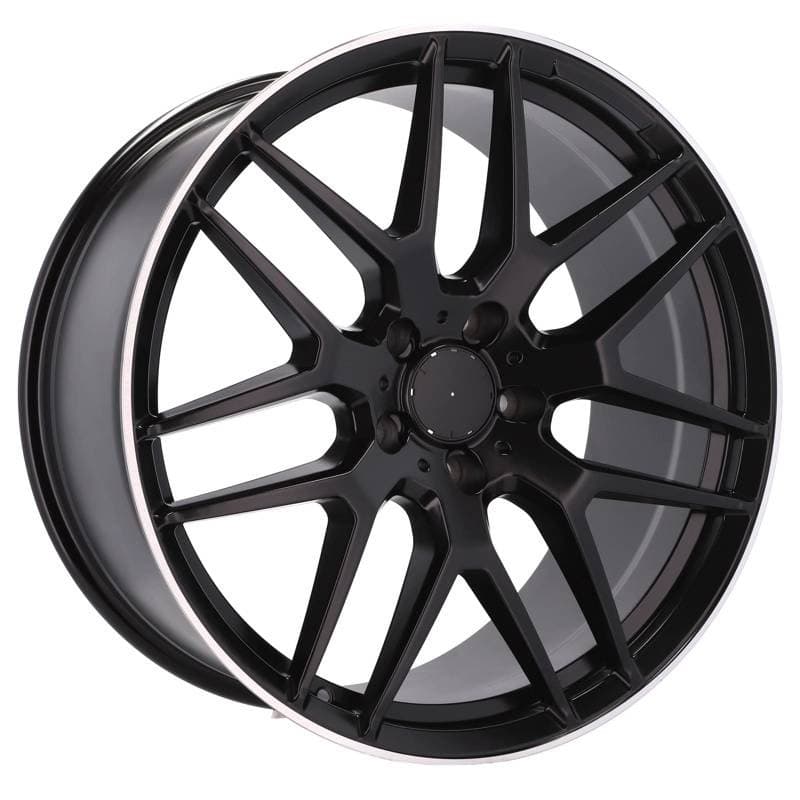 4 jantes 11.0 21 5x112 design mercedes noir mat
