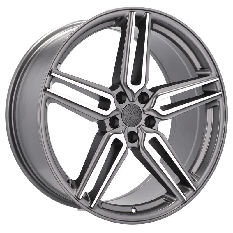 4 jantes 9.0 20 5x120 gris mat