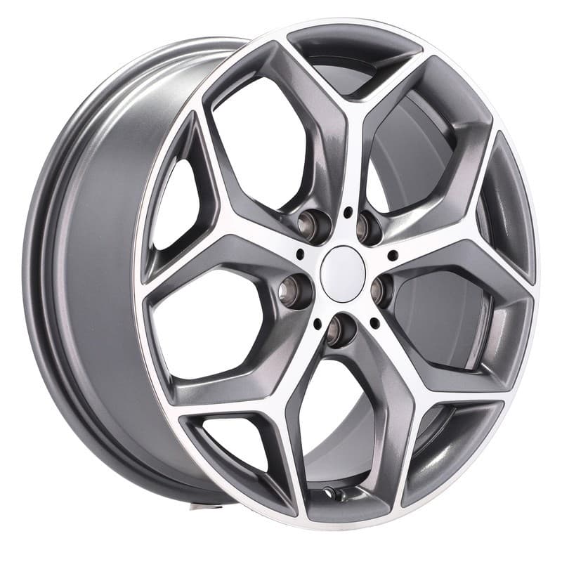 4 jantes 7.5 18 5x112 design bmw gris brillant