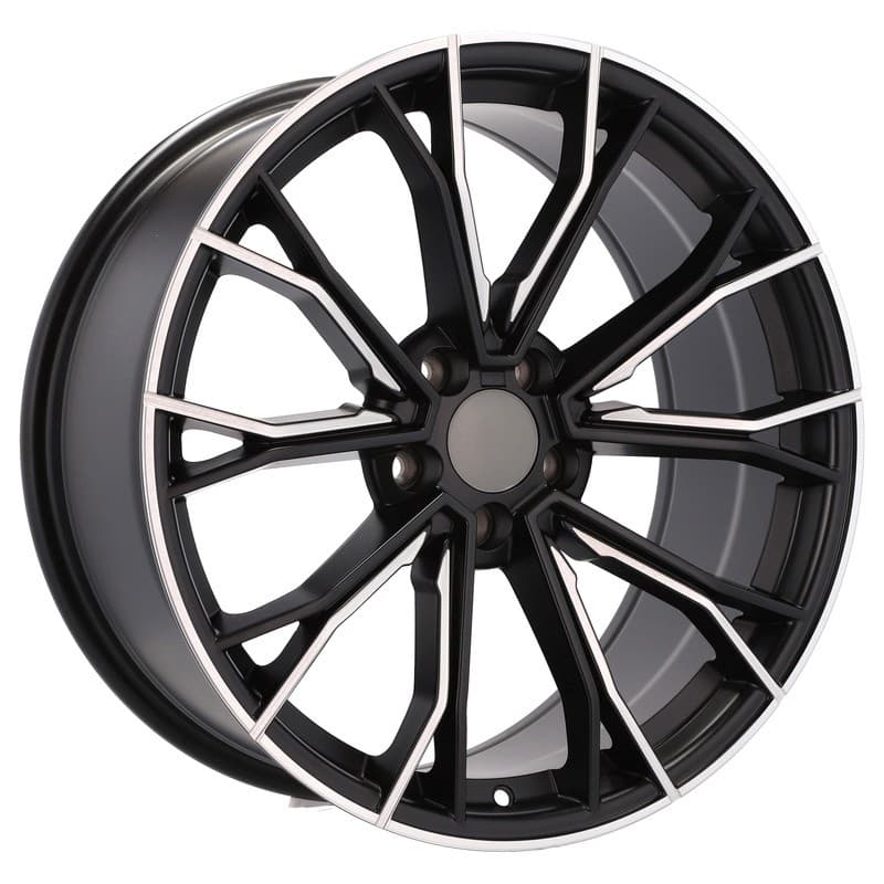 4 jantes 8.5 19 5x112 noir mat