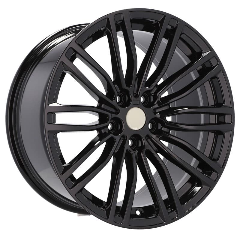4 jantes 8.5 19 5x120 noir brillant