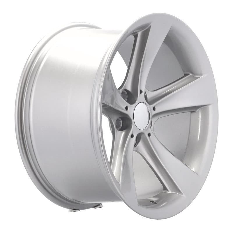 4 jantes 8.5 19 5x120 argent brillant
