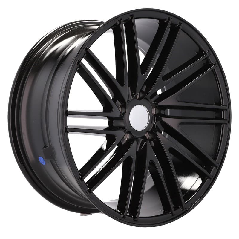 4 jantes 8.5 20 5x120 noir brillant