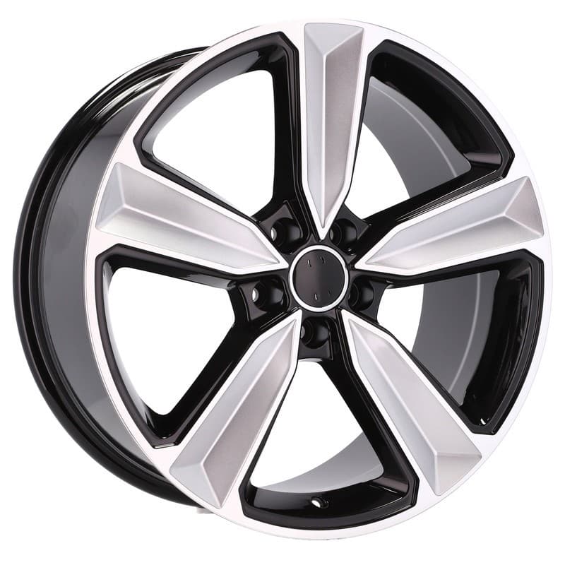 4 jantes 8.5 19 5x112 design audi noir brillant