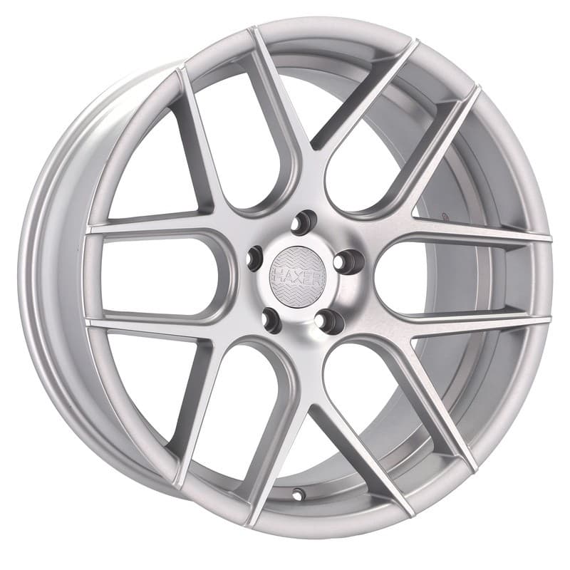 4 jantes 9.0 20 5x120 argent brillant