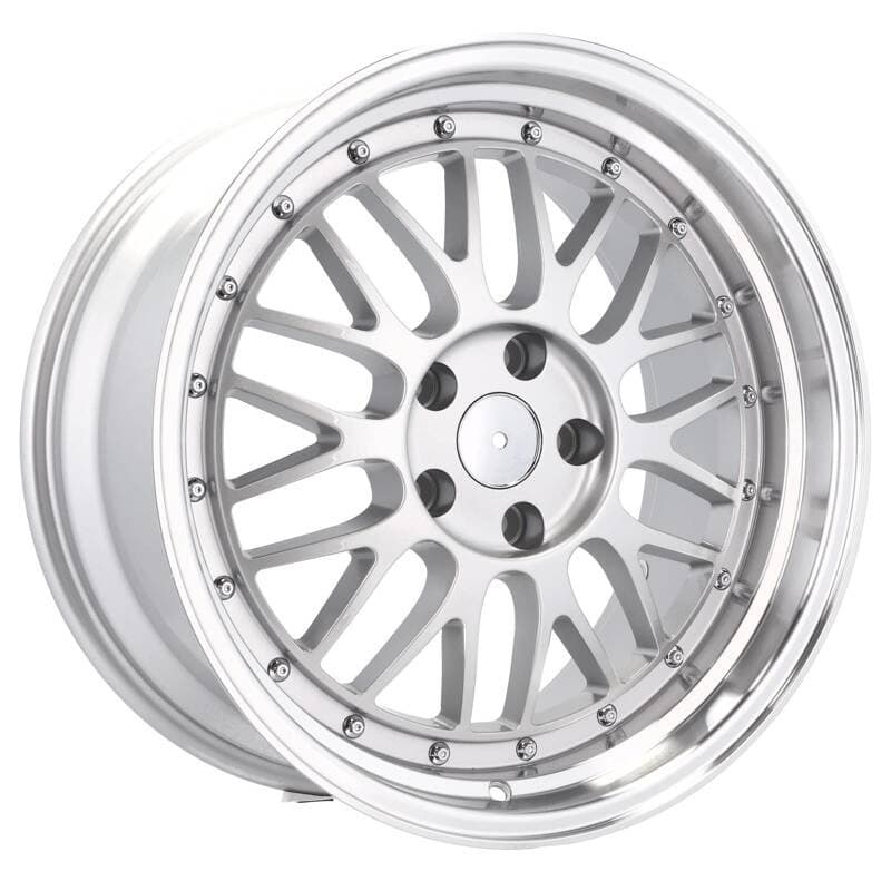 4 jantes 8.0 18 5x112 argent brillant