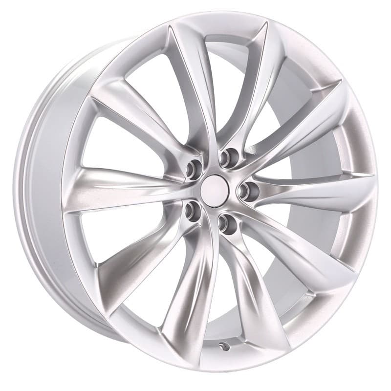 4 jantes 9.0 22 5x120 argent brillant