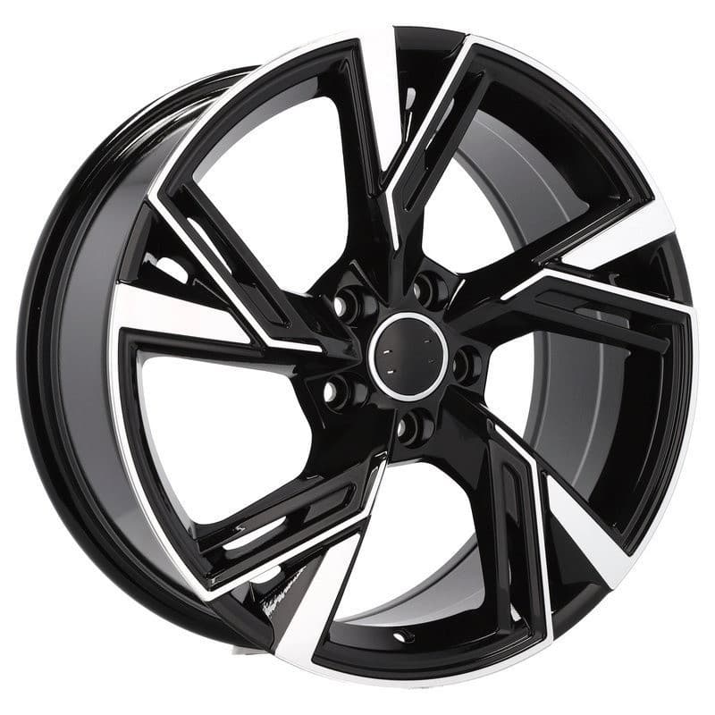 4 jantes 9.0 20 5x112 design audi noir brillant