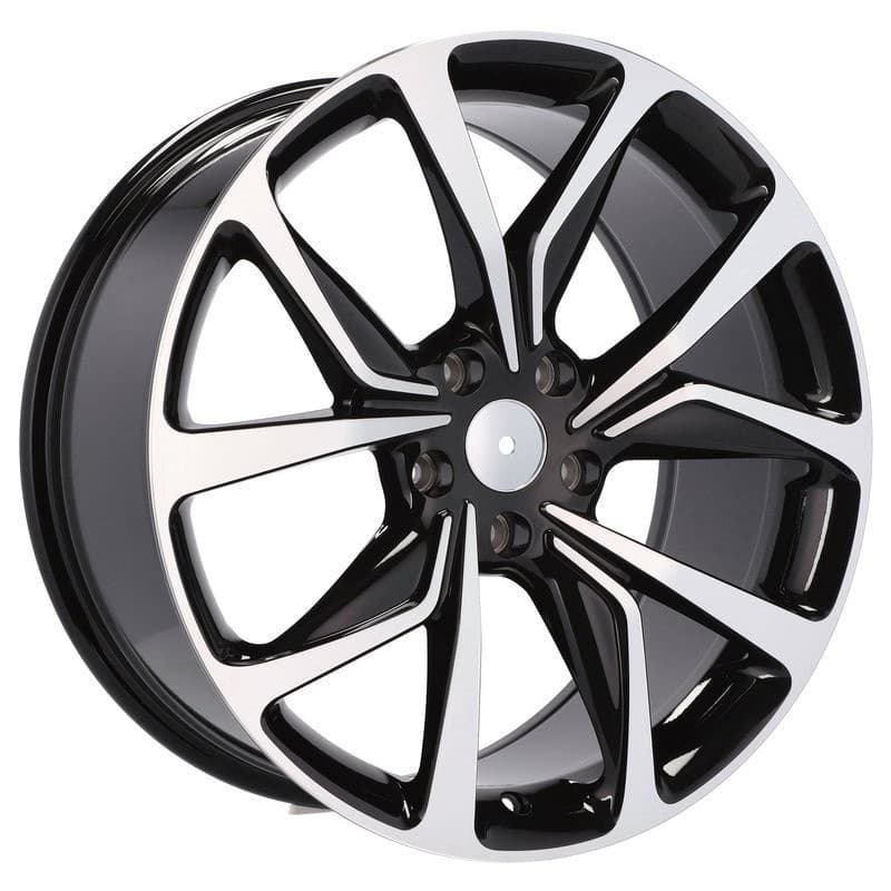4 jantes 8.5 19 5x115 design opel noir brillant