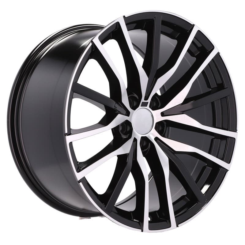 4 jantes 10.5 21 5x120 noir brillant