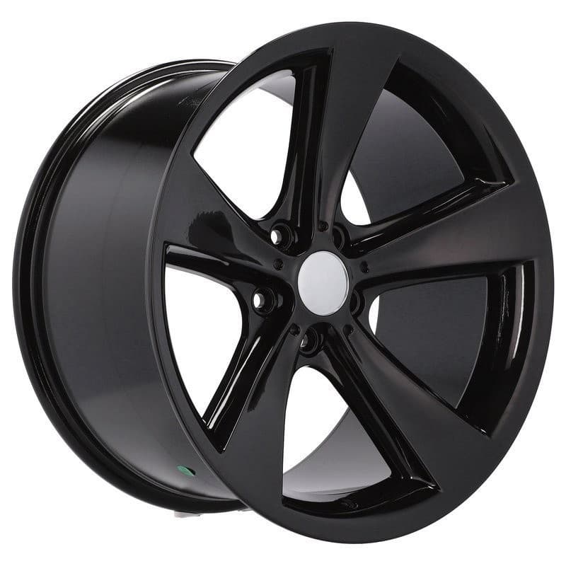 4 jantes 9.0 19 5x120 design bmw noir brillant