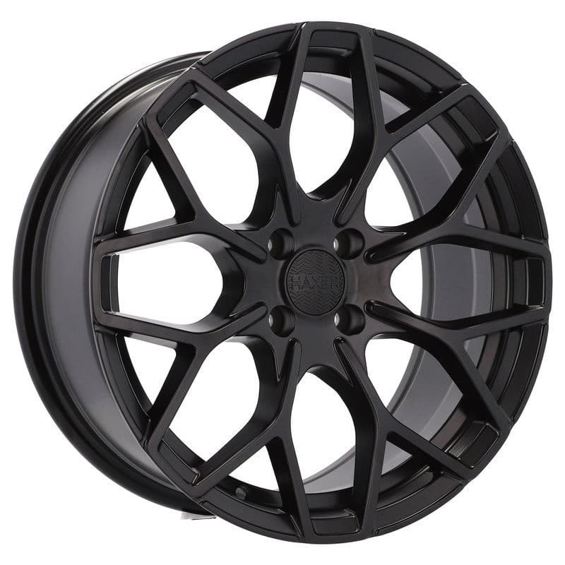 4 jantes 8.0 18 4x100 design smart noir mat