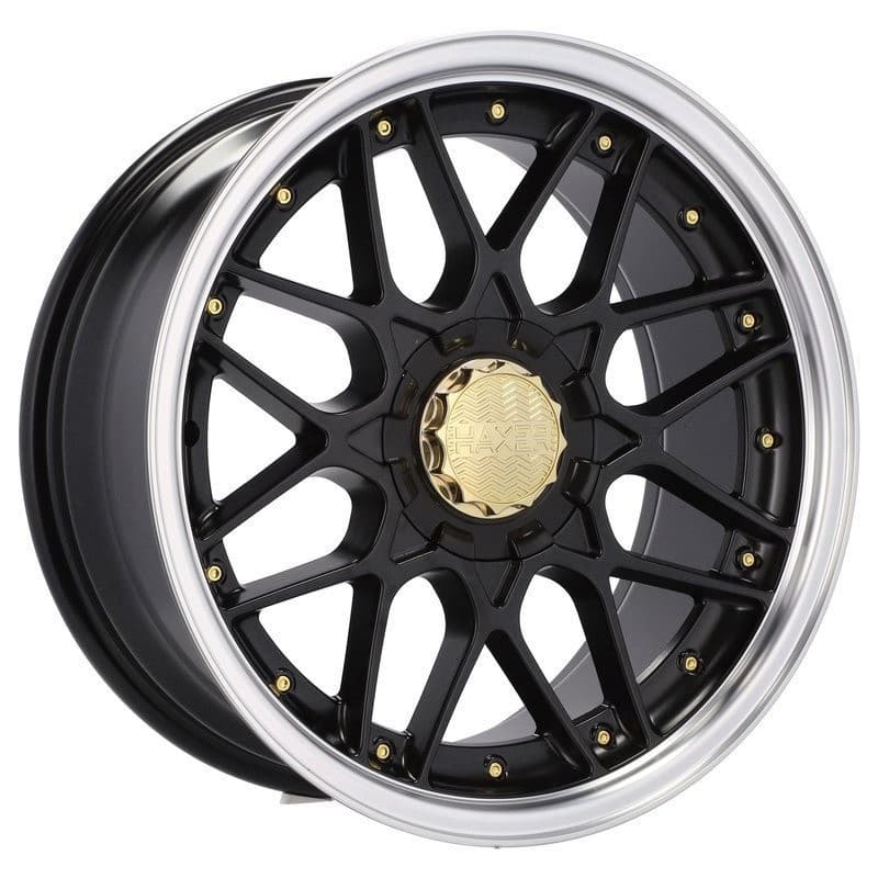 4 jantes 8.0 16 4x114.3 noir brillant