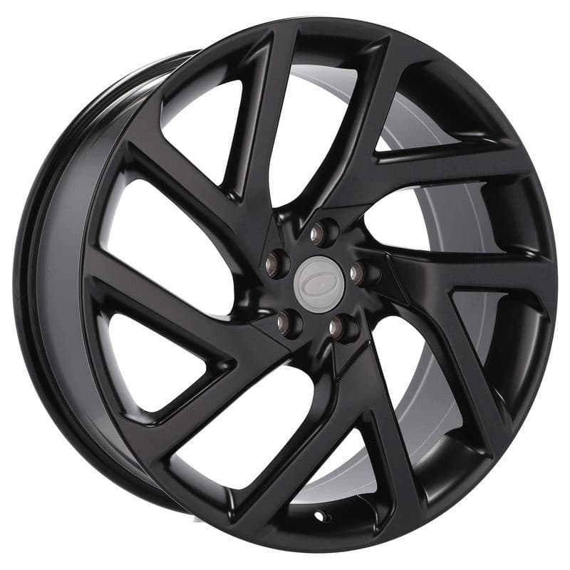4 jantes 9.0 22 5x108 design land rover noir mat