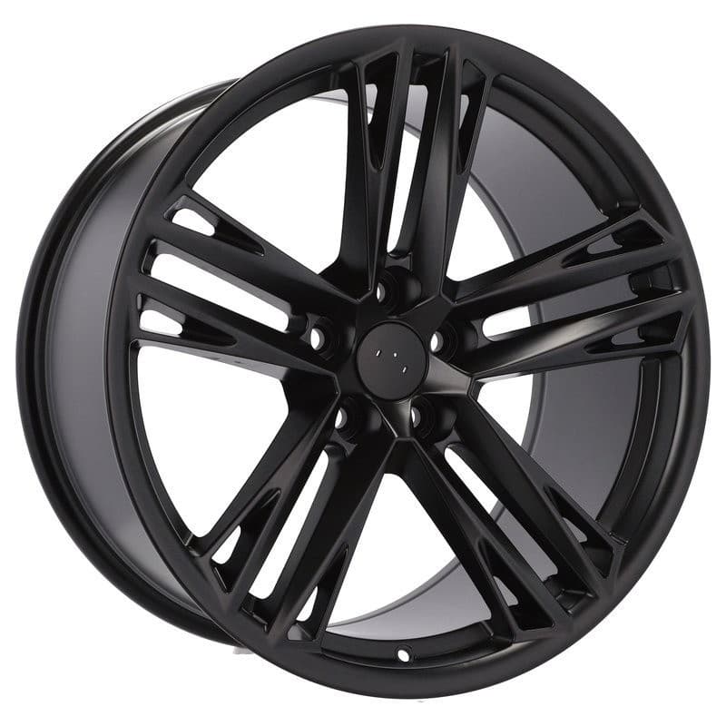 4 jantes 10.0 20 5x120 noir mat