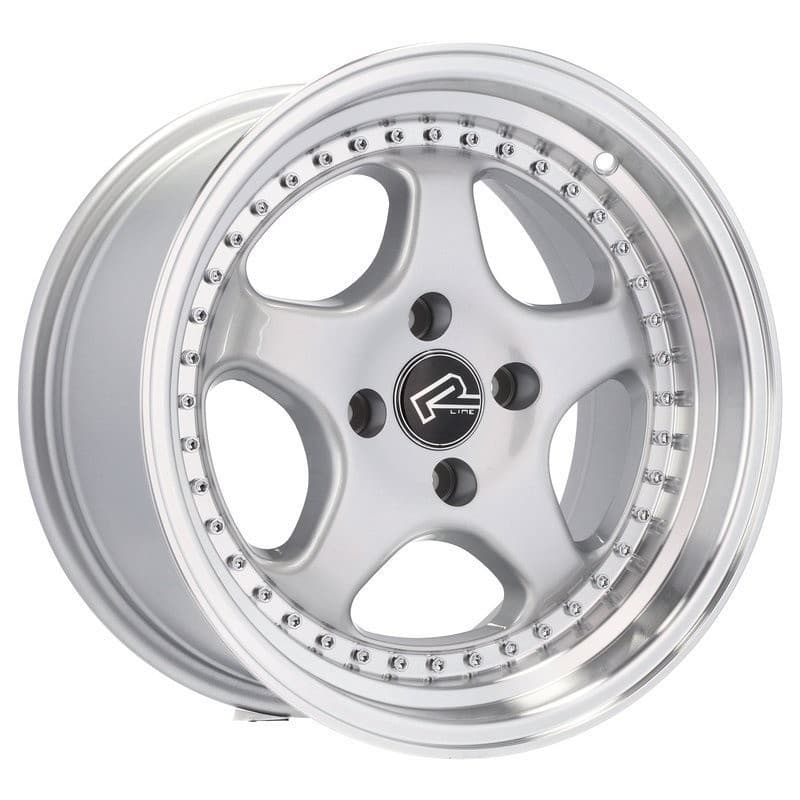 4 jantes 7.0 14 4x100 design bmw argent brillant