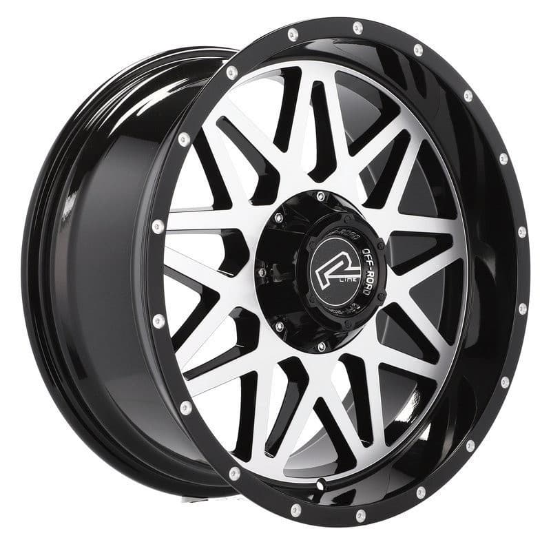 4 jantes 9.0 20 5x120 noir brillant