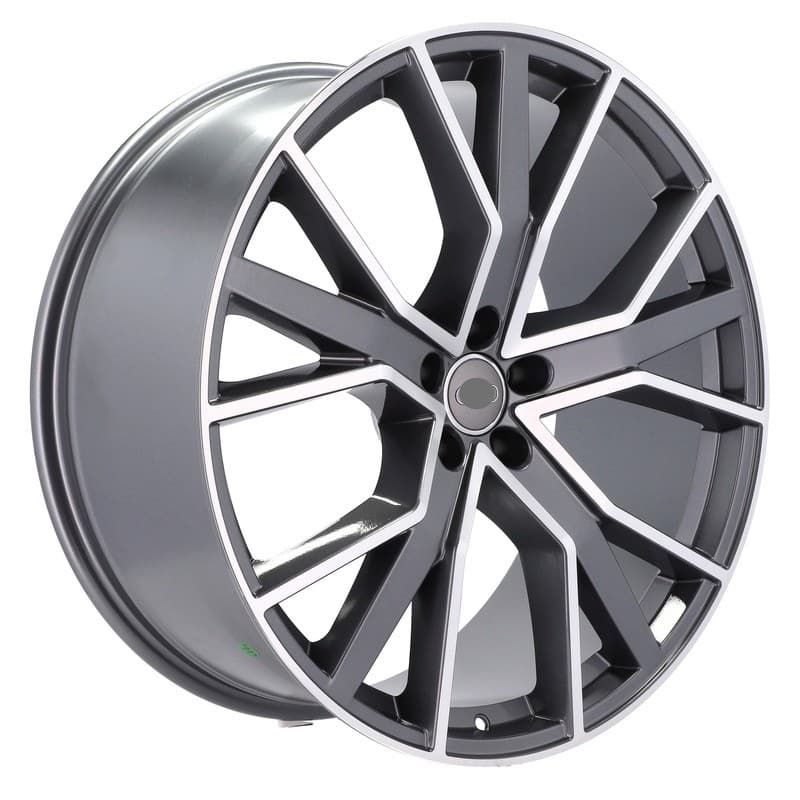 4 jantes 8.5 19 5x112 design audi gris mat