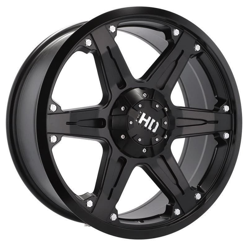 4 jantes 8.5 20 5x120 noir mat