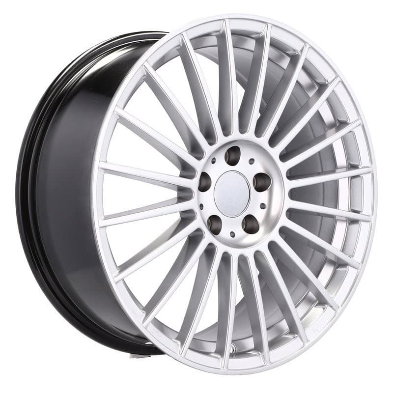 4 jantes 8.0 19 5x112 design bmw argent brillant