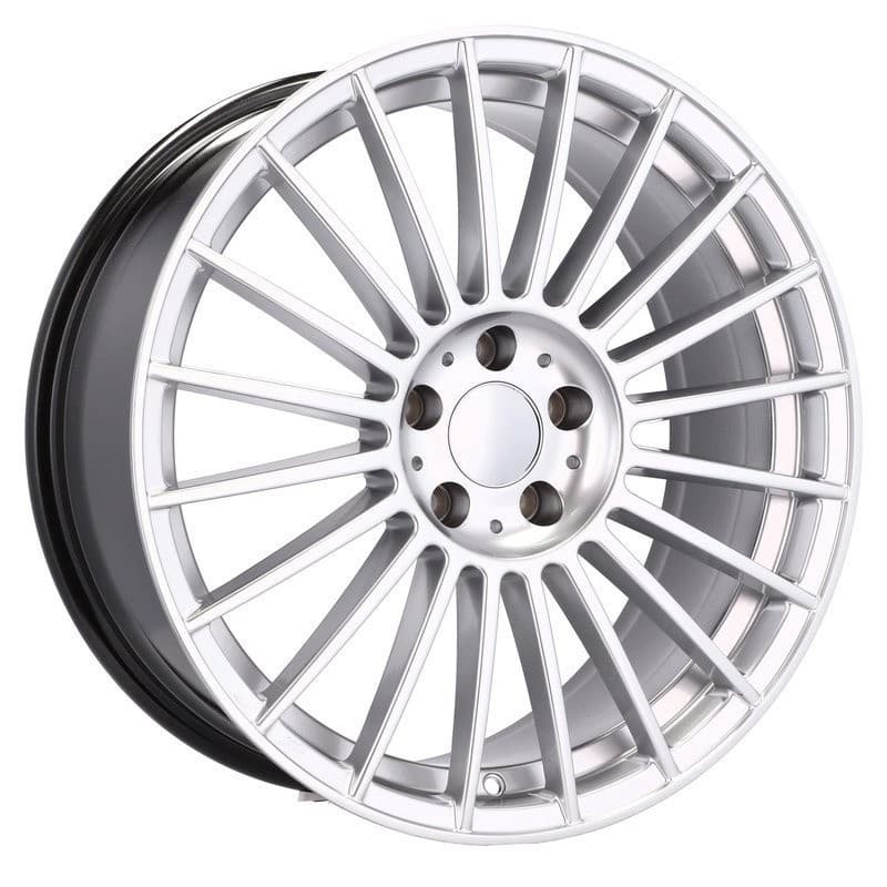 4 jantes 9.0 19 5x112 design bmw argent brillant