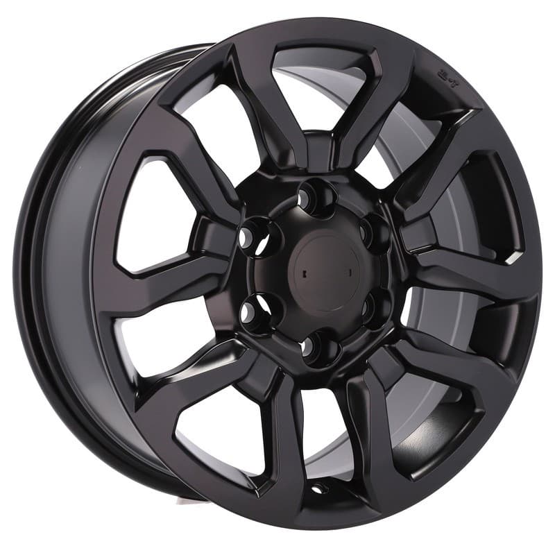 4 jantes 7.5 17 6x139.7 design toyota noir mat