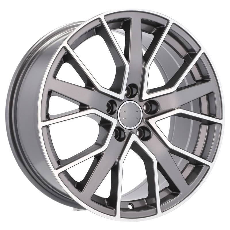 4 jantes 8.5 19 5x112 design audi gris mat