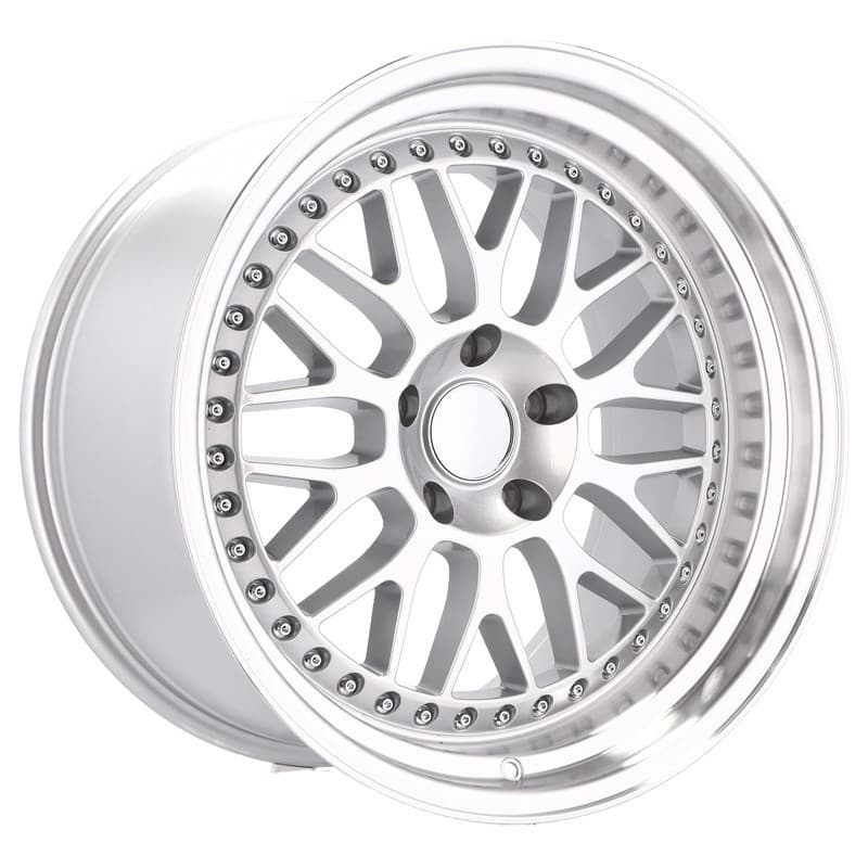4 jantes 9.5 19 5x120 argent brillant