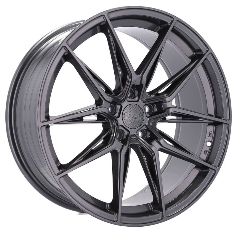 4 jantes 8.5 19 5x112 gris brillant