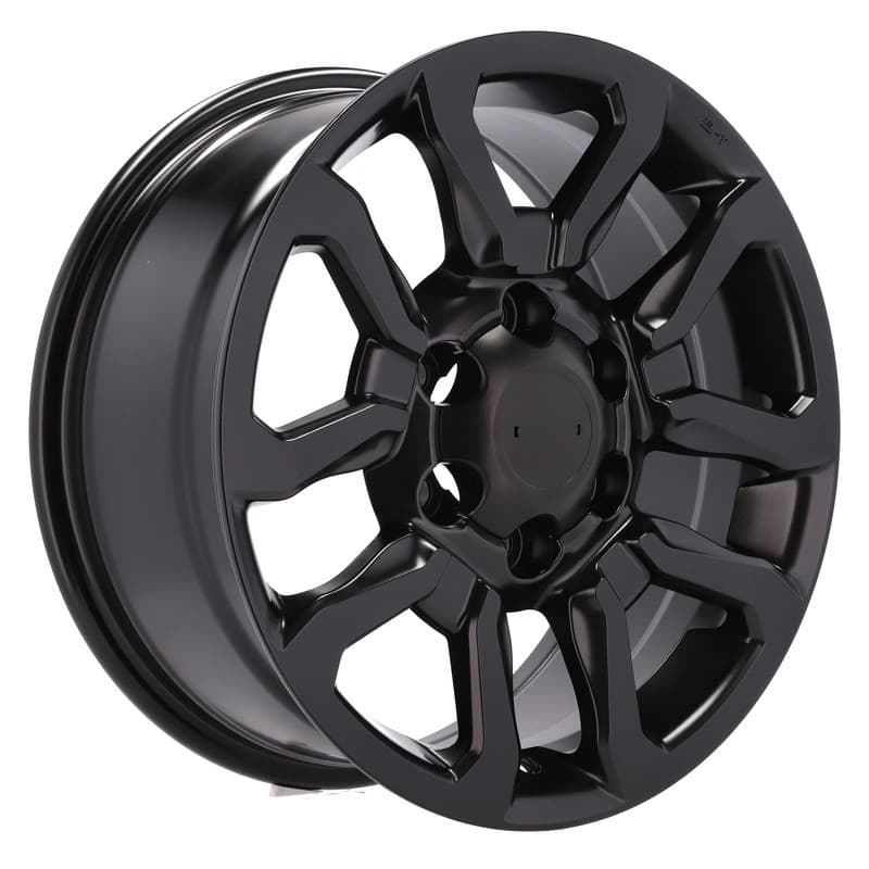 4 jantes 7.5 18 6x139.7 design toyota noir mat