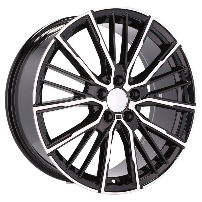 4 jantes 8.0 18 5x112 design bmw noir brillant