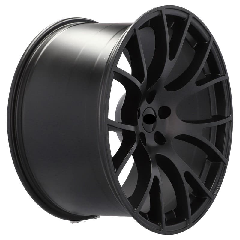 4 jantes 9.5 20 5x115 noir mat