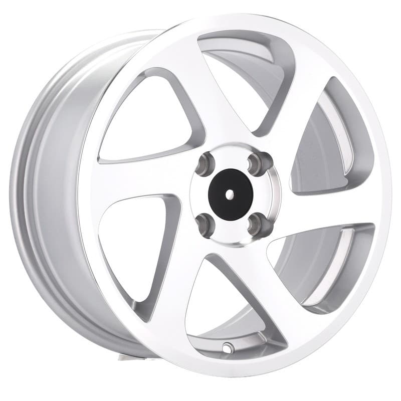 4 jantes 7.0 15 4x100 argent brillant