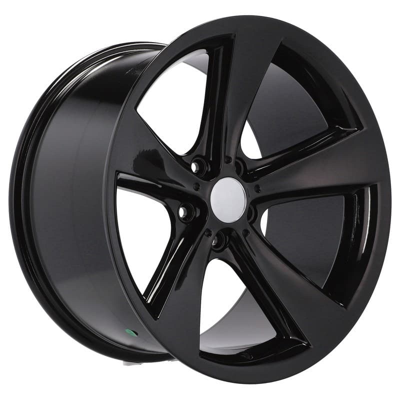 4 jantes 8.5 18 5x120 design bmw noir brillant