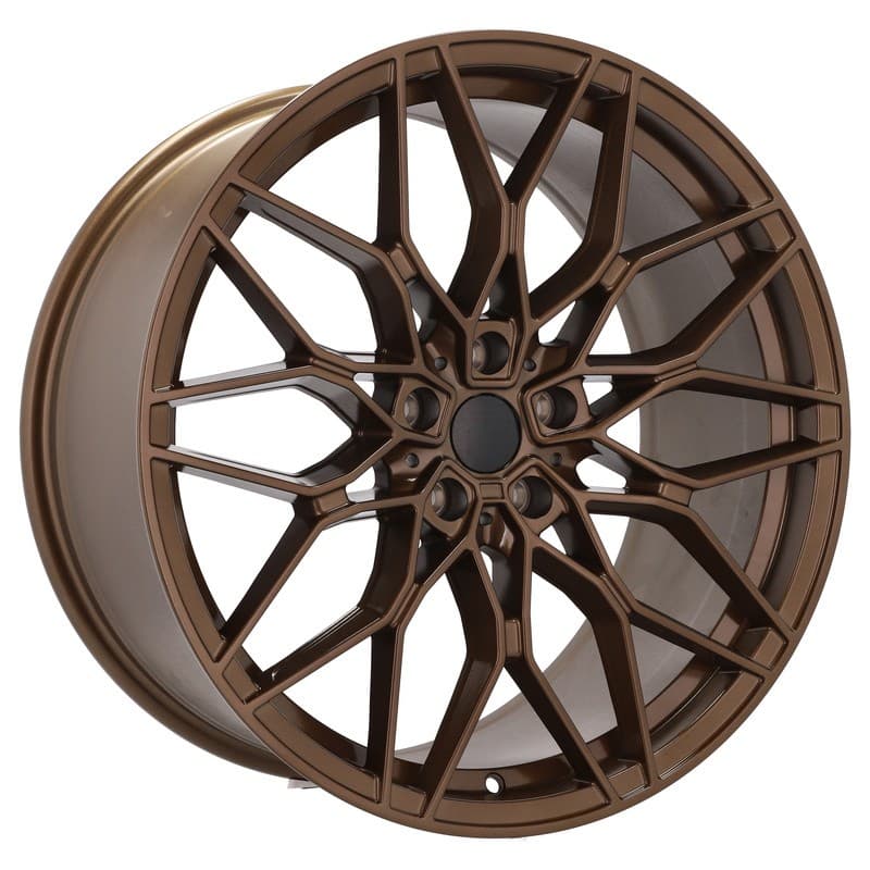 4 jantes 8.5 20 5x120 brun brillant