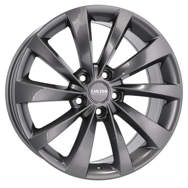 4 jantes 8.5 19 5x114.3 gris brillant