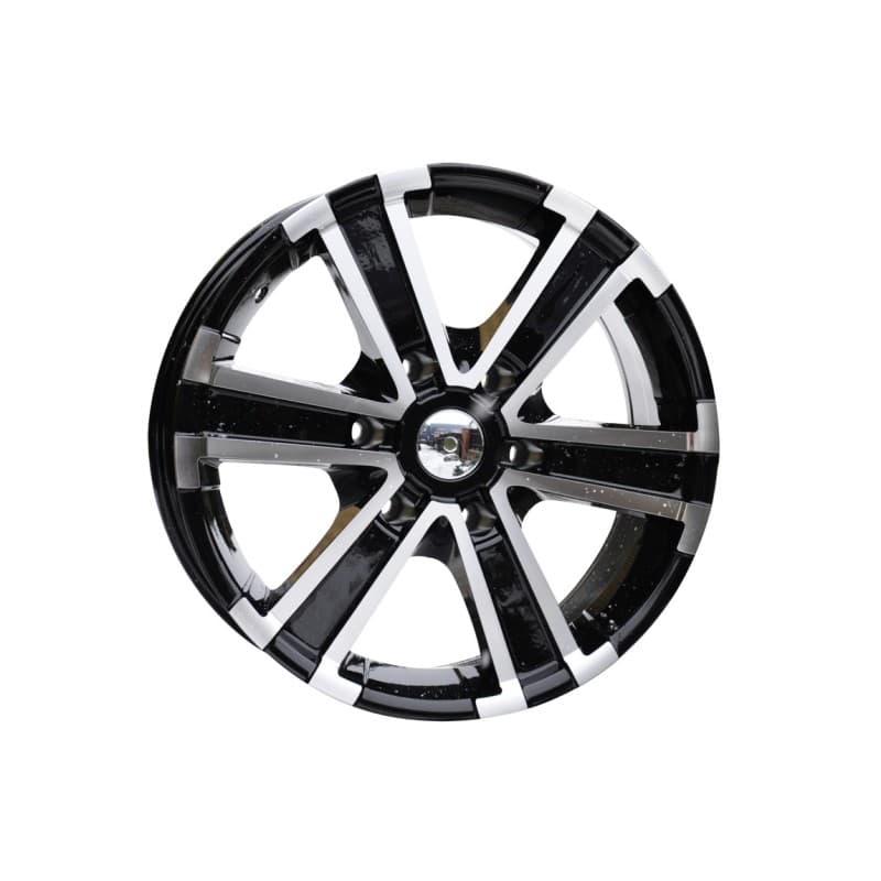 4 jantes 7.5 17 6x139.7 noir brillant